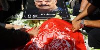 کدام چهره ها به مراسم تشییع سعید راد آمده بودند؟ + تصاویر | حضور دو پرسپولیسی سرشناس در مراسم خاکسپاری سعید راد