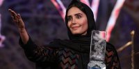 گریم متفاوت الناز شاکردوست و علی زندوکیلی در نمایش «رستم و سهراب» | تصاویر