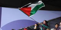 اهتزاز پرچم فلسطین در بازی های پارالمپیک | تصاویر