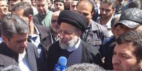 واکنش مردم به حضور رئیسی در راهپیمایی روز قدس + فیلم