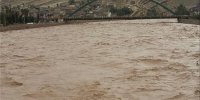 طغیان‌ رودخانه روستای سرخه مرند | ویدئو