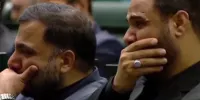 این کلیپ اشک وزرا را درآورد | گریه وزرا و مخبر در فراق شهید جمهور در مراسم آغاز به کار مجلس جدید + فیلم