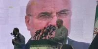 تجمع ‌حامیان محمدباقر قالیباف در مشهد | ویدئو