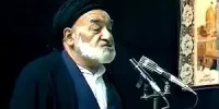 تصاویر ماندگار از روضه‌خوانی مرحوم کوثری در حضور رهبر انقلاب  | ویدئو