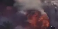 لحظه وحشتناک اصابت موشک به این خانه‌ را ببینید!