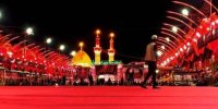 حال و هوای بین الحرمین در روز تاسوعای کربلا + فیلم