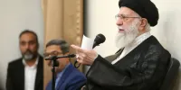شوخی جالب رهبر انقلاب با نوه شهید همدانی | ویدئو