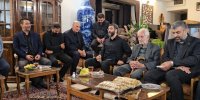 مداحی سید رضا نریمانی در منزل شهید نیلفروشان | ویدئو