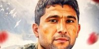 گریه‌های شدید مامور پلیس در مراسم تشییع شهید حمزه جهان دیده