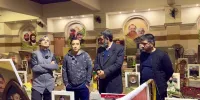 لحظه بمباران محل بازی فوتبال خداداد عزیزی و شمسایی در لبنان