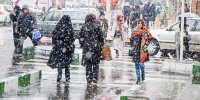 هشدار نارنجی ؛ طوفان و بارش شدید برف و باران در تهران