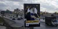 محل تدفین شهدای مقاومت در بیروت + فیلم