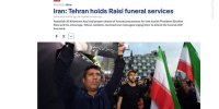 بازتاب فوری رسانه‌های دنیا از حضور مردم در مراسم تشییع تهران