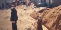 دلیل وجود خاک در نای اجساد کشف شده در گورهای دسته جمعی غزه +فیلم