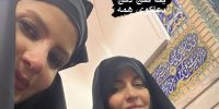 دو خواهر سلبریتی تراز در عزای حسینی