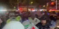 حامیان فلسطین مراسم جمع‌آوری کمک‌های مالی حزب دموکرات را مختل کردند+ فیلم