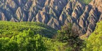 تصویری زیبا از مهراب کوه دلفان