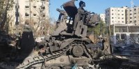 آخر و عاقبت بلدوزر زرهی ارتش اسرائیل به روایت تصویر