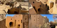 تصاویری از ارگ خشتی بیاضه، یادگاری از ساسانیان