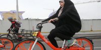 استفاده از دوچرخه برقی با یک شرط محال برای زنان/ محدودیت همچنان ادامه دارد؟/ گزینه «من زن هستم» پذیرفته نمی‌شد