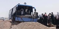 تصادف اتوبوس زائران اربعین در محور سمنان/ جزئیات بیشتر