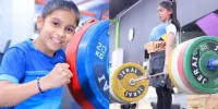 این دختر کوچک هرکول هند است/ عکس