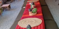 برپایی بزرگترین کرسی شب یلدای ایران در کرمان / عکس