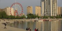 لذت و تفریح در دریاچه بزرگ تهران
