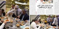 دیپلماسی متفاوت عراقچی؛  به دست آوردن قلب‌ و ذهن‌ مصری ها در رستوران + تصاویر