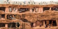 قدیمی‌ترین شهرهای زیرزمینی جهان | تصاویر