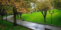 گشت و گذار در بوستانی برای تفریح و شادی های زنانه