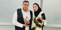 حضور پدر مبینا نعمت‌زاده در پیاده روی اربعین؛ تصویری با یک پیام خاص | عکس