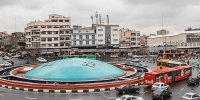 رنگ و بوی رمضانی بر دیوارنگاره میدان انقلاب | عکس
