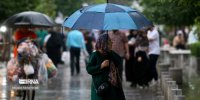 تداوم بارش باران و وزش باد شدید در نیمه شمالی و غرب کشور