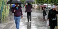برف و باران نوار غربی کشور را فرامی‌گیرد/رگبار باران در تهران از امشب