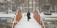 برف و باران در مناطق مرکزی کشور/ بارش برف در شمال تهران