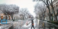 برف و باران در اردبیل و استان‌های شمالی