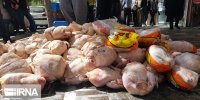 هزار و ۸۰۰ کیلوگرم مرغ غیربهداشتی در لرستان معدوم شد