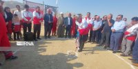 کلنگ‌ احداث پایگاه امداد و نجات جاده‌ای خیرساز لامرد به زمین خورد