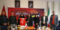 رونمایی از لباس تیم بسکتبال بانوان لاستیک بارز کردستان 