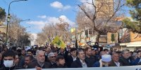 راهپیمایی مردم سنندج در جمعه نصر+فیلم
