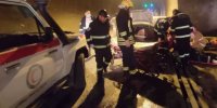 تصادف خودرو ون در تونل امامزاده هاشم محور هراز ۶مصدوم داشت