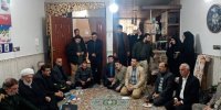 دلجویی قاضی شهید حجت‌الاسلام رازینی از خانواده شهدا