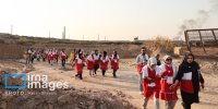اعضای هلال‌احمر فرهنگ مهربانی را ترویج می‌کنند