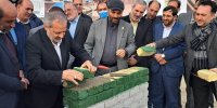 خشت‌گذاری ۸ مدرسه در ملارد با حضور وزیر آموزش وپرورش 