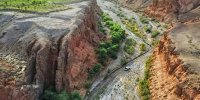 خنکای دره مزارشاه در دل کویر