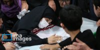 پیکر شهیدالقدس دکتر حیدری درحرم امام خمینی(ره) آرام گرفت