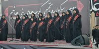 سوگواره تجسمی کوچه‌های بنی هاشم در سیرجان افتتاح شد