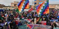 آغاز راهپیمایی ۲۰۰ کیلومتری هواداران مورالس علیه رئیس جمهور بولیوی