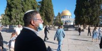 هتک حرمت دوباره وزیر صهیونیست به مسجدالاقصی